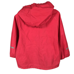 Unisex Rukka - Vihmajope, suurus 98 - 104 - Punane (2)