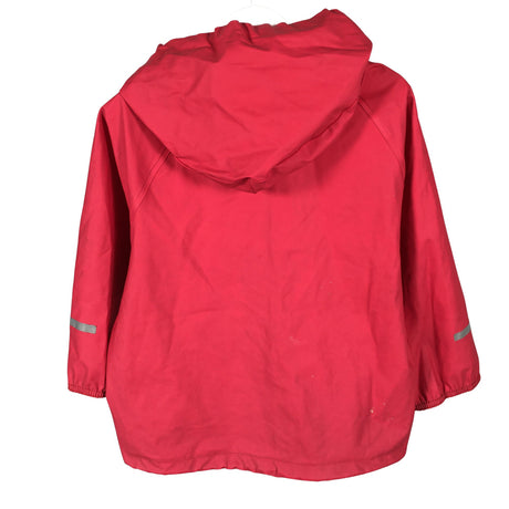 Unisex Rukka - Vihmajope, suurus 98 - 104 - Punane (2)