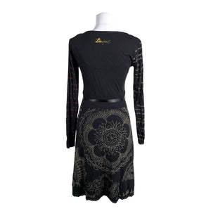 Unisex Desigual - Trikotaažist kleit, suurus 36 - Must (2)