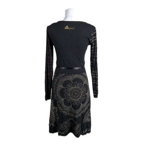 Unisex Desigual - Trikotaažist kleit, suurus 36 - Must (2)