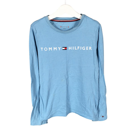 Unisex Tommy Hilfiger - Trikotaažist pluus, suurus 146 - 152 - Helesinine ()