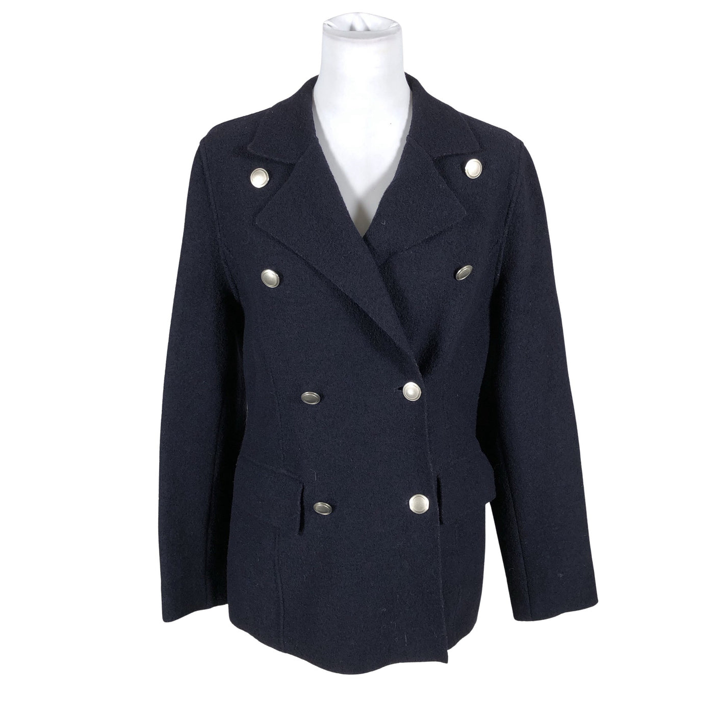 Unisex Ritva Falla - Villane mantel, suurus 38 - Sinine (1)
