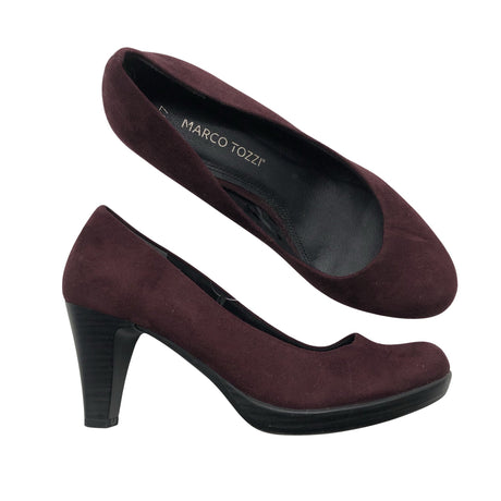 Unisex Marco Tozzi - Kontsakingad, suurus 37 - Veinipunane ()
