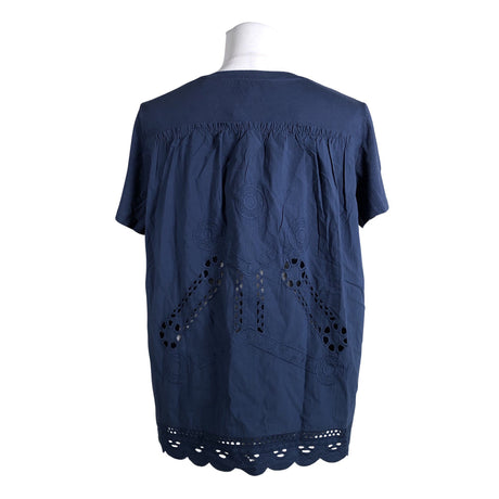 Unisex Marc O'Polo - Lühikeste käistega pluus, suurus 40 - Sinine (2)