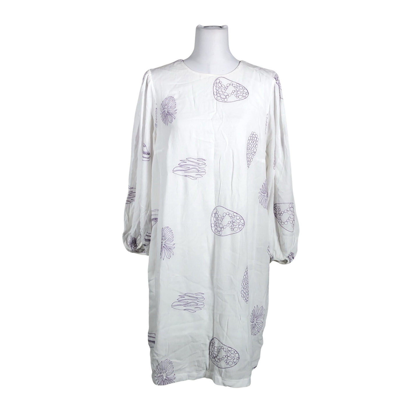 Unisex IVANAhelsinki - Mitteveniv kleit, suurus 40 - Valge (1)