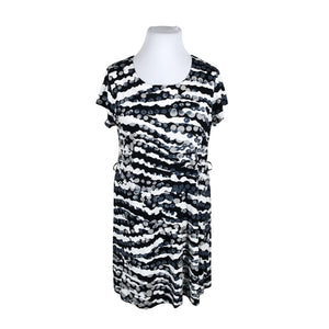 Unisex Nanso - Trikotaažist kleit, suurus 42 - Must (1)