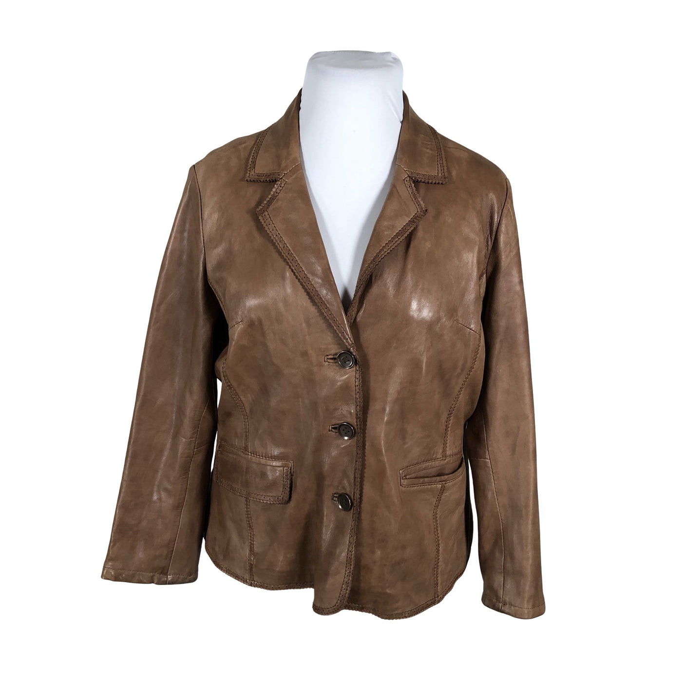 Unisex Santarelli - Nahktagi, suurus 42 - Pruun (1)