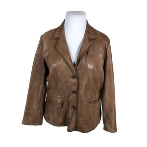 Unisex Santarelli - Nahktagi, suurus 42 - Pruun (1)