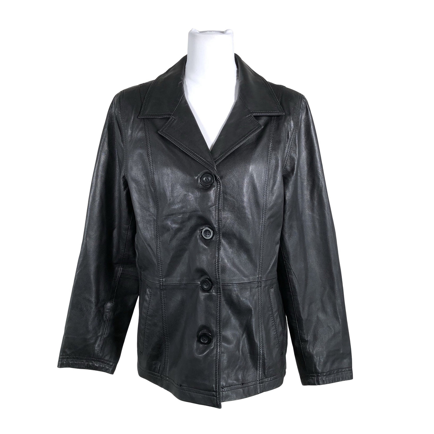 Unisex Jofama - Nahktagi, suurus 40 - Must (1)