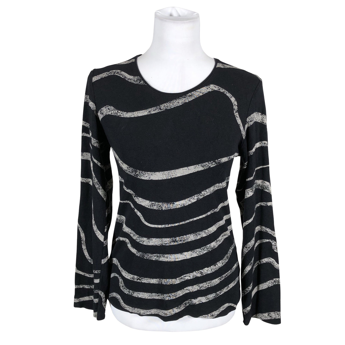 Unisex Nanso - Trikotaažist pluus, suurus 36 - Must (1)