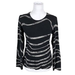 Unisex Nanso - Trikotaažist pluus, suurus 36 - Must (1)
