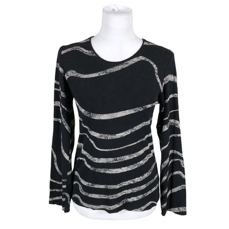 Unisex Nanso - Trikotaažist pluus, suurus 36 - Must ()