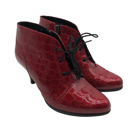 Unisex Janita - Poolsaapad, suurus 37 - Punane (2)