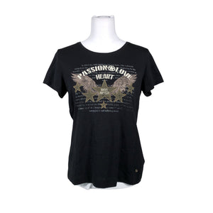 Unisex Mos Mosh - T-särk, suurus 38 - Must (1)