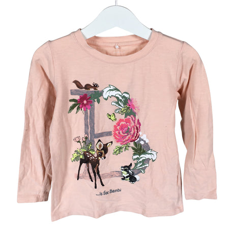 Unisex Name It - T-särk, suurus 104 - 110 - Heleroosa ()
