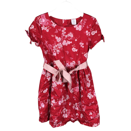 Unisex Lindex - Mitteveniv kleit, suurus 116 - 122 - Punane ()