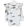 Unisex The Brand - Trikotaažist kleit, suurus 104 - 110 - Valge ()