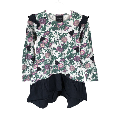Unisex Blingo - Trikotaažist kleit, suurus 110 - 116 - Valge ()