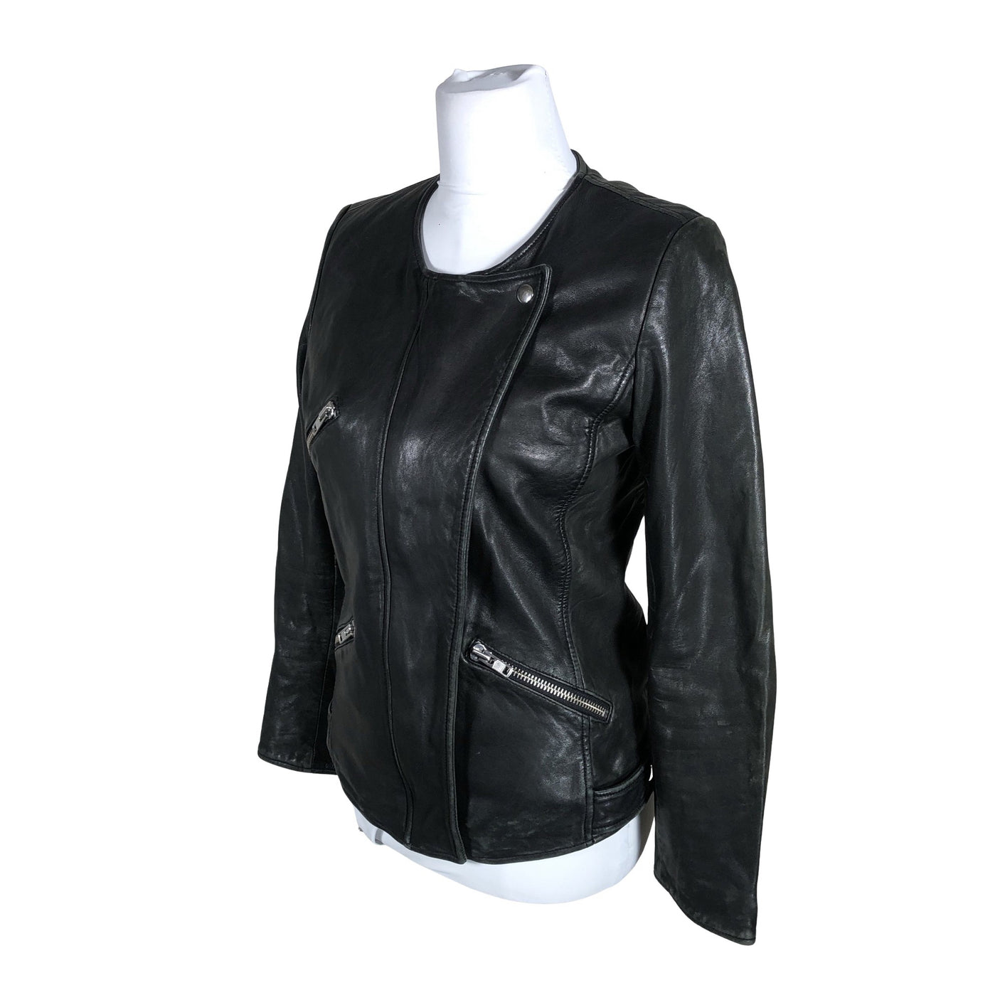 Unisex Isabel Marant Étoile - Nahktagi, suurus 36 - Must (3)