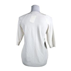 Unisex MaxMara - Kampsun, suurus 38 - Valge (3)