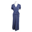 Unisex Diane von Furstenberg - Lühikeste käistega pluus, suurus 38 - Sinine ()