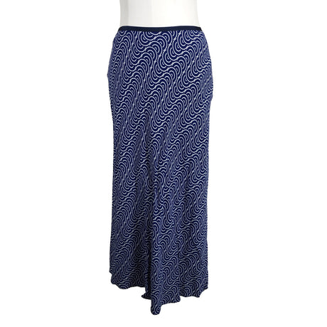 Unisex Diane von Furstenberg - Lühikeste käistega pluus, suurus 38 - Sinine (2)