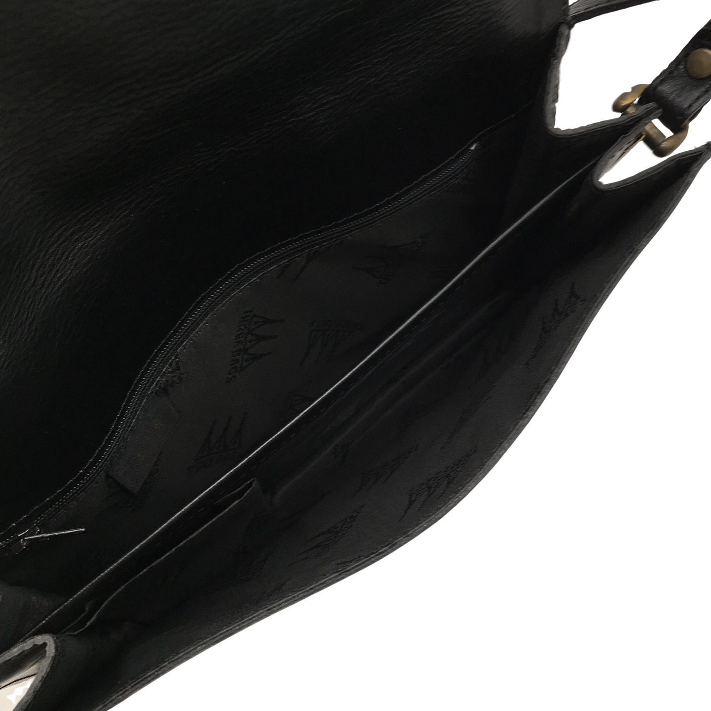 Unisex Three Bags - Õlakott, suurus Midi - Must (2)