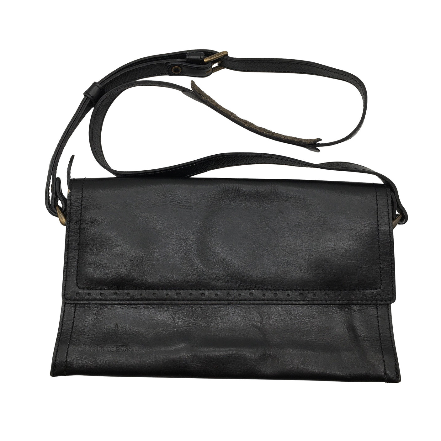 Unisex Three Bags - Õlakott, suurus Midi - Must (1)