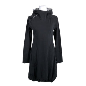Unisex Taimi - Trikotaažist kleit, suurus 36 - Must (1)