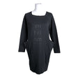 Unisex Riiminka design - Trikotaažist kleit, suurus 40 - Must ()