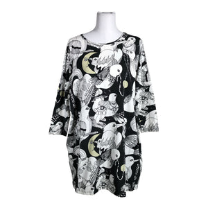 Unisex Vimma - Trikotaažist kleit, suurus 40 - Hall (1)