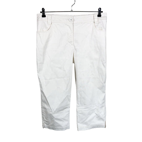 Unisex NP Collection - Teksast poolpikad püksid, suurus 44 - Valge ()