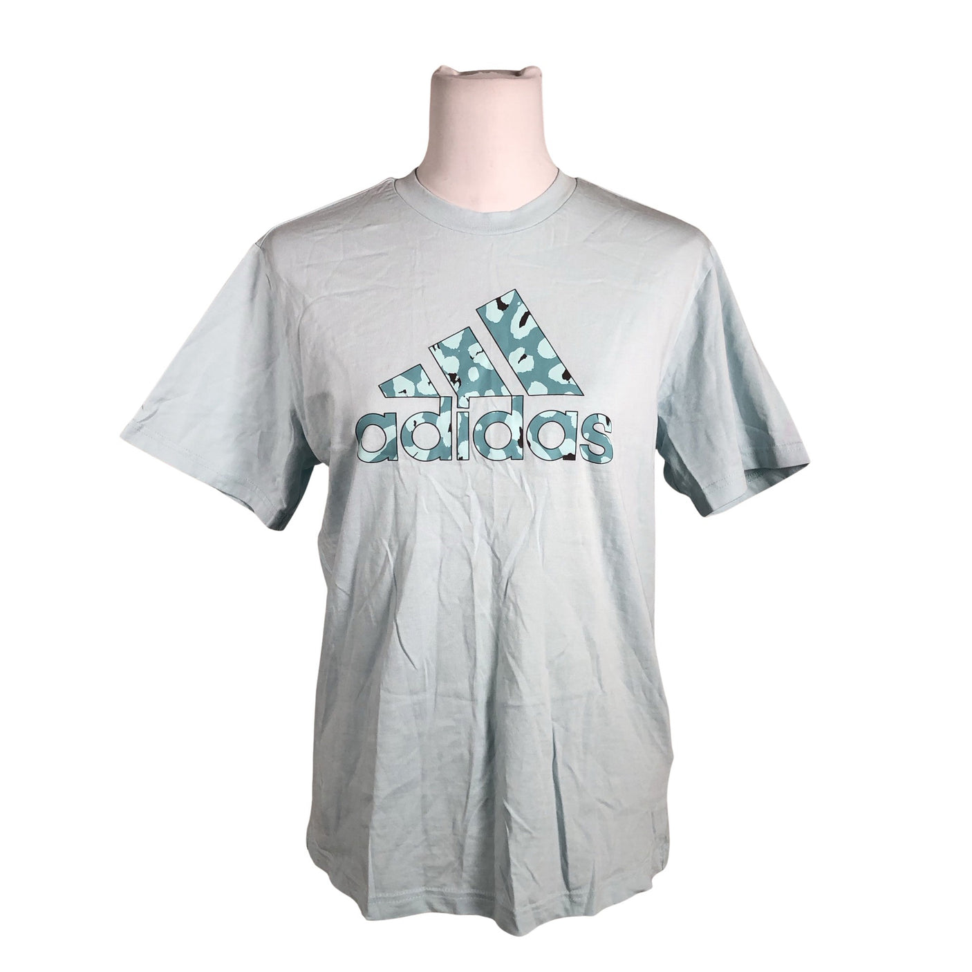 Unisex Adidas - T-särk, suurus 38 - Türkiis (1)