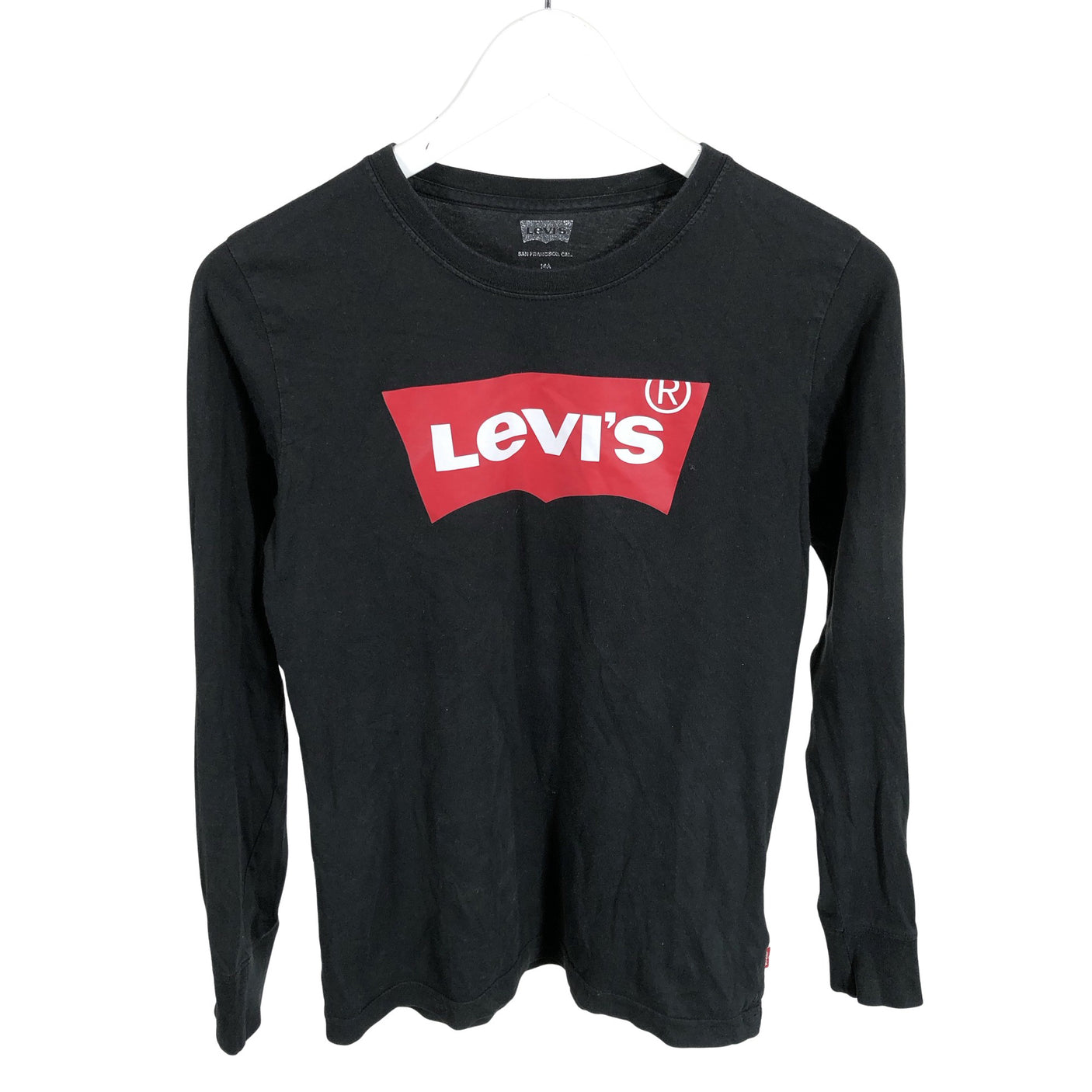 Unisex Levi's - Trikotaažist pluus, suurus 158 - 164 - Must (1)
