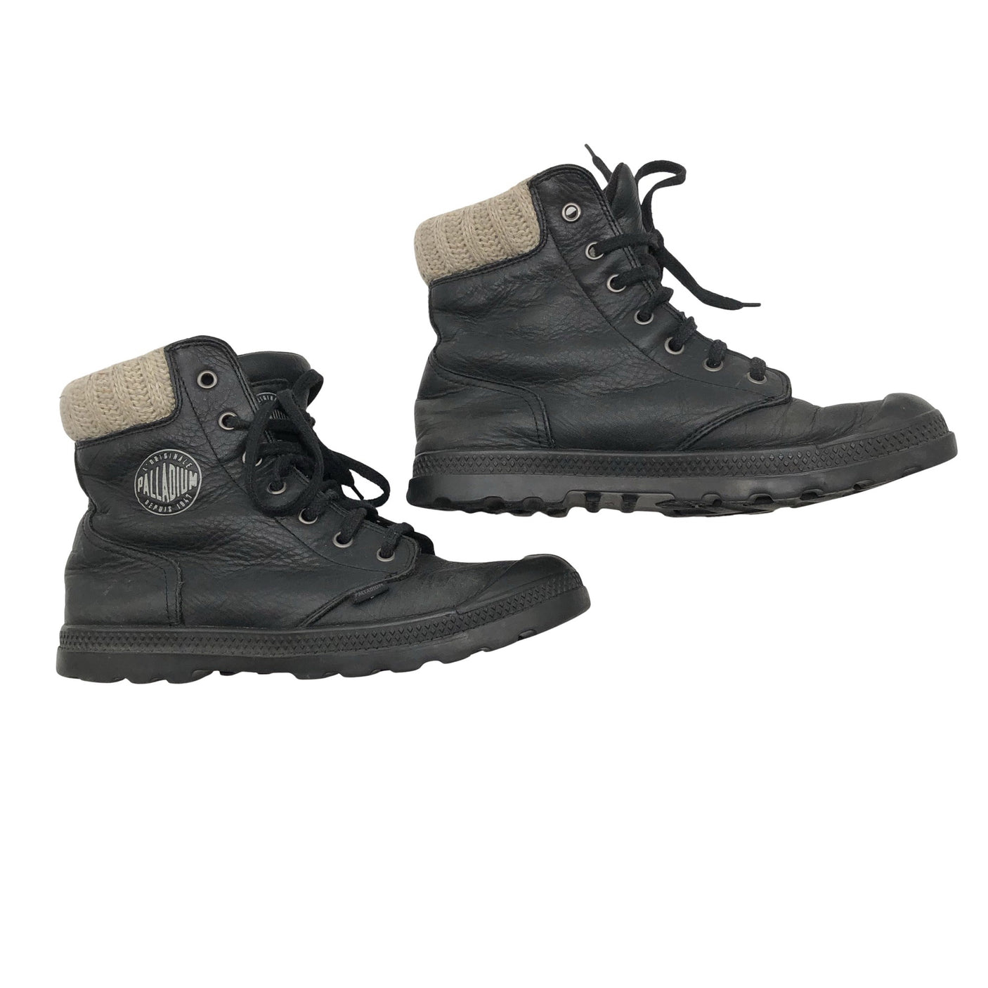 Unisex Palladium - Poolsaapad, suurus 39 - Must (1)