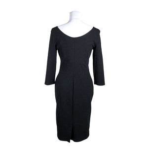 Unisex Esprit - Trikotaažist kleit, suurus 38 - Must (2)