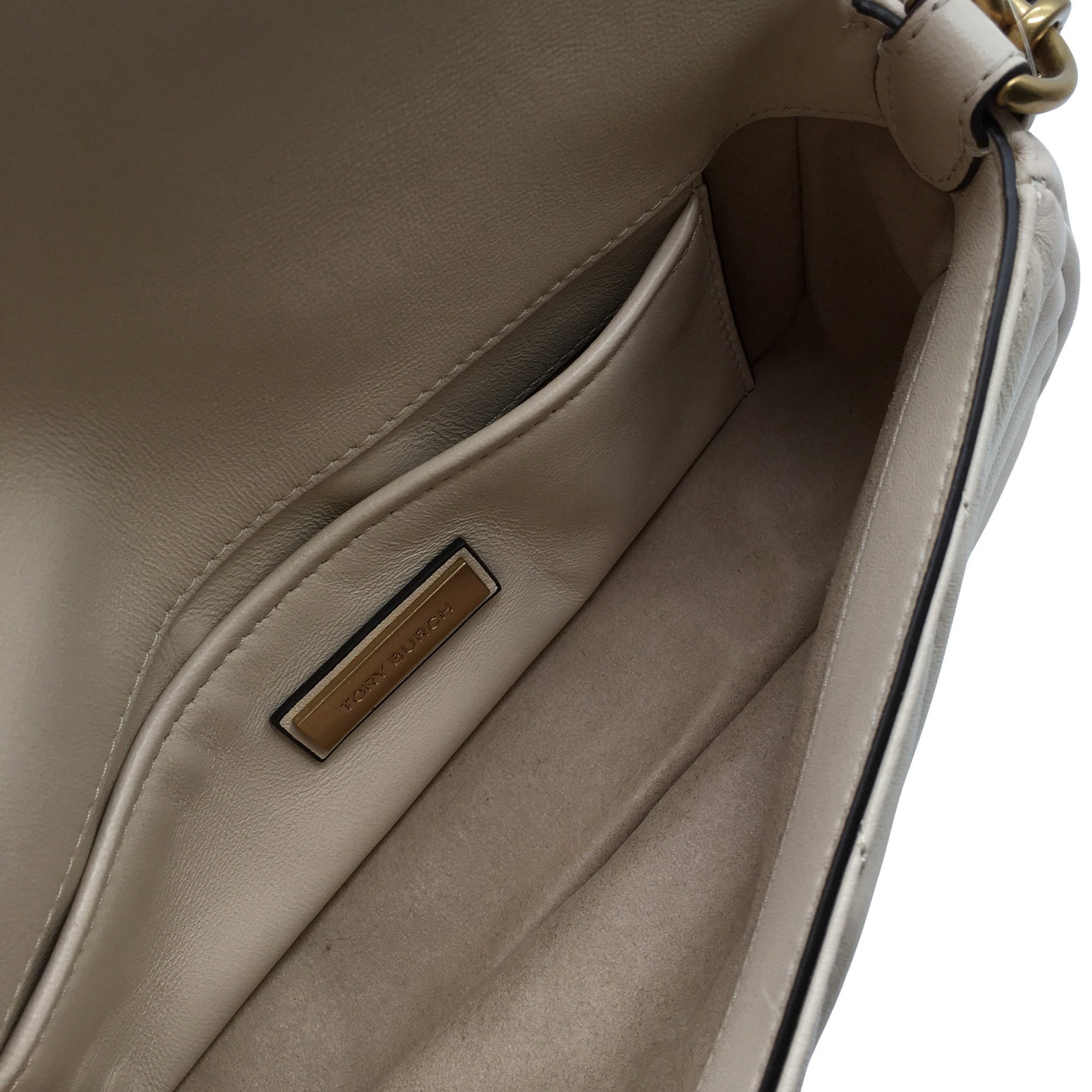 Unisex Tory Burch - Käekott, suurus Midi - Beige (4)