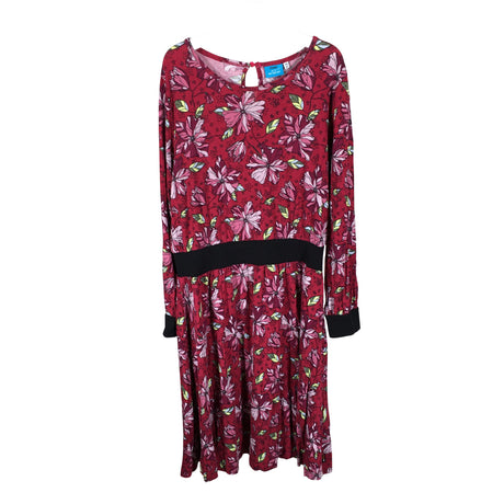 Unisex me&i - Trikotaažist kleit, suurus 146 - 152 - Veinipunane ()