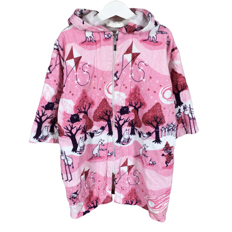 Unisex Moomin by Martinex - Hommikumantel, suurus 98 - 104 - Heleroosa ()