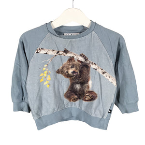 Unisex Molo Kids - Trikotaažist pluus, suurus 80 - 86 - Helesinine (1)