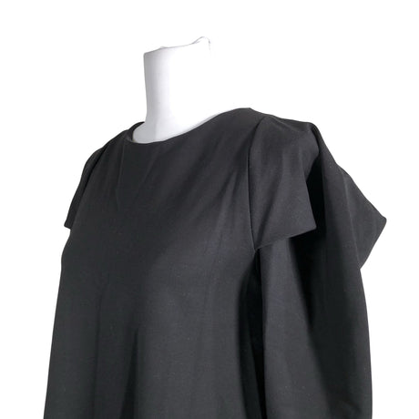 Unisex Nola - Trikotaažist kleit, suurus 38 - Must (2)