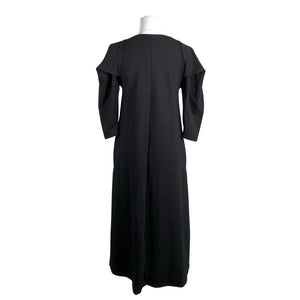 Unisex Nola - Trikotaažist kleit, suurus 38 - Must (3)
