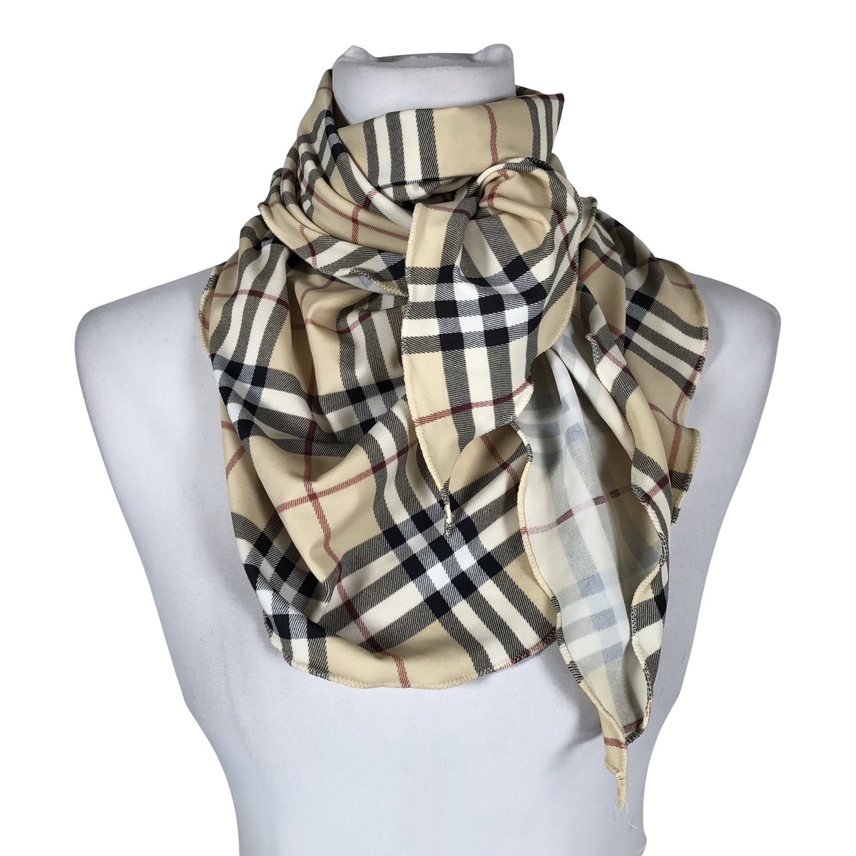 Unisex Burberry - Õhuke sall, suurus Midi - Beige (1)