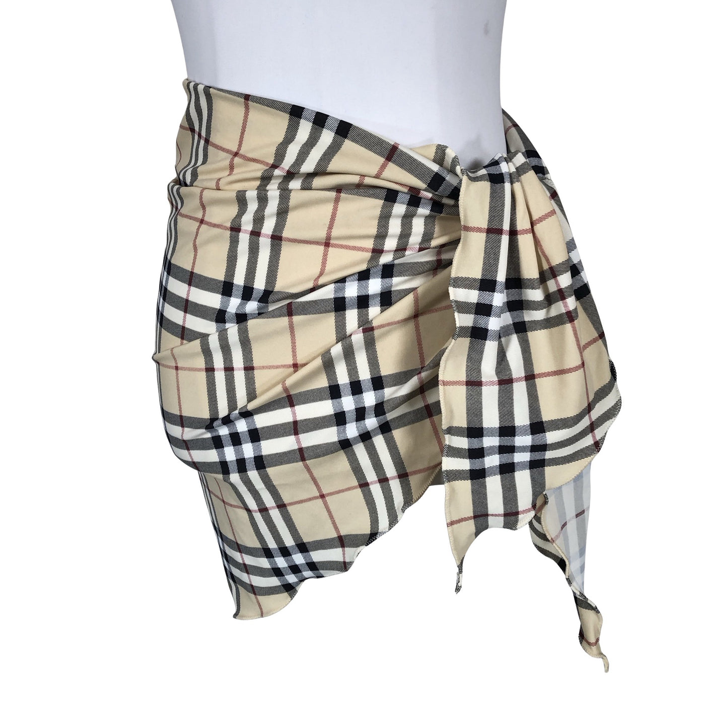 Unisex Burberry - Õhuke sall, suurus Midi - Beige (2)