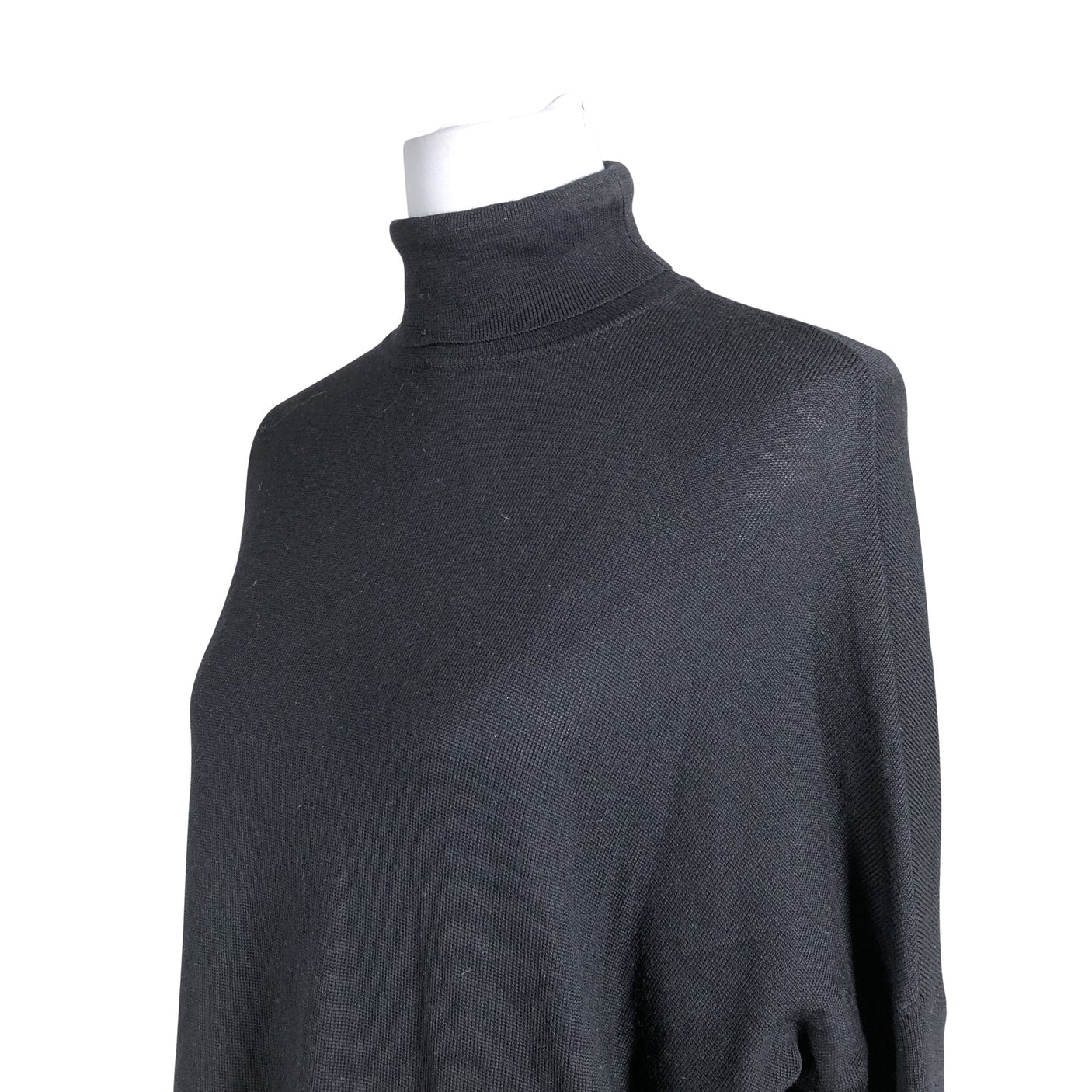 Unisex Aarrelabel - Kootud kleit, suurus 34 - Must (2)