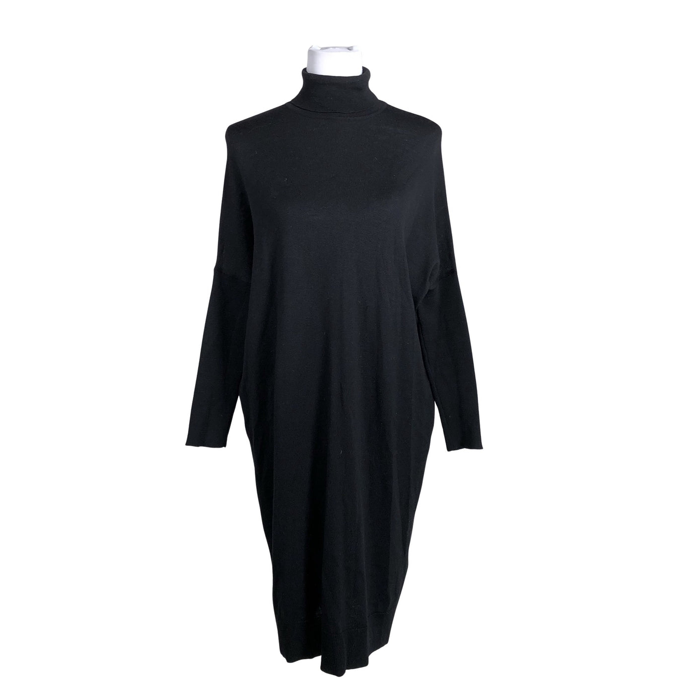 Unisex Aarrelabel - Kootud kleit, suurus 34 - Must (1)