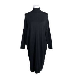 Unisex Aarrelabel - Kootud kleit, suurus 34 - Must (1)
