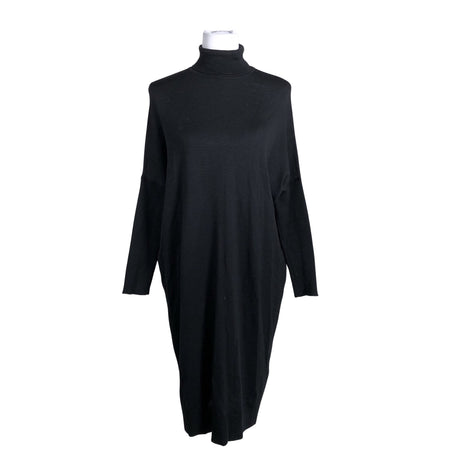 Unisex Aarrelabel - Kootud kleit, suurus 34 - Must ()