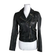 Unisex Massimo Dutti - Nahktagi, suurus 34 - Must ()