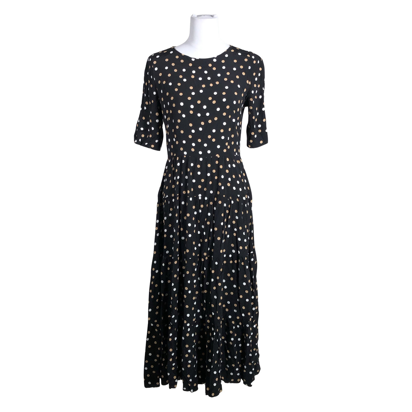 Unisex Andiata - Mitteveniv kleit, suurus 36 - Must (1)